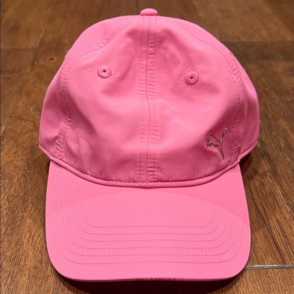 Brand new PUMA Pink Baseball Cap with Logo - Picture 1 of 8